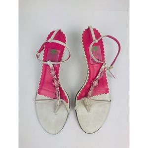 Lilly Pulitzer | Slingback Kitten Heel Sandals